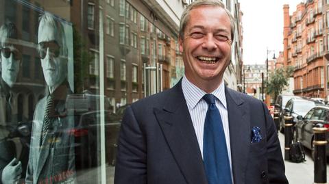 16.05.2015 | Wielka Brytania: Nigel Farage nie dotrzymał obietnicy. Pozostaje szefem partii