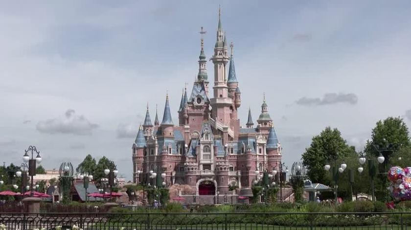 Shanghai Disney Resort on recordings from June 2022 as it opened after three months of lockdown