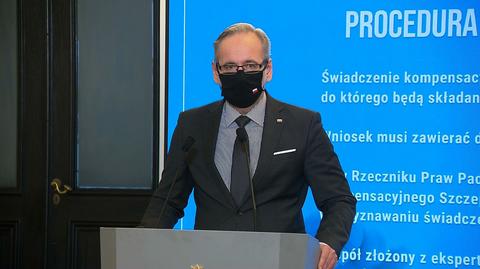 Minister zdrowia o odszkodowaniu z Funduszu Kompensacyjnego