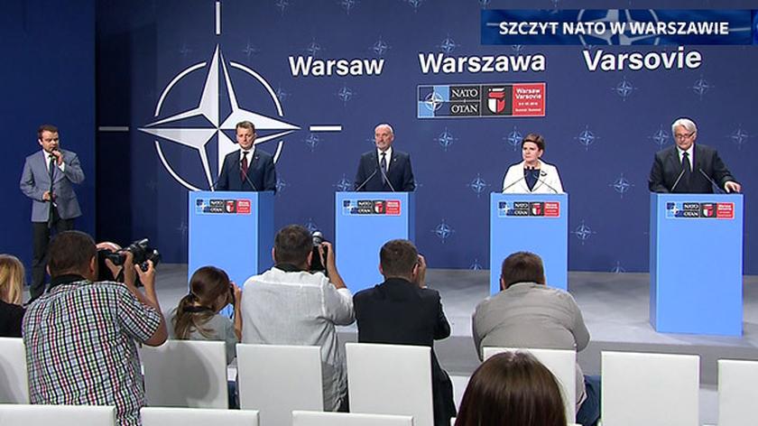 Szydło: Polacy nie płacą mi za interpretowanie. Rząd po szczycie NATO