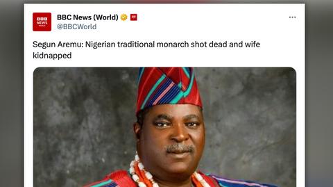 Kwara, Nigeria. Lokalny monarcha zamordowany 