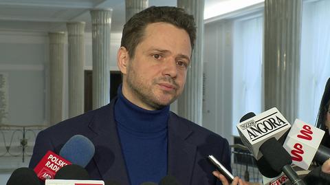 Wygraną o. Rydzyka w konkursie organizowanym przez MSZ Trzaskowski nazwał hucpą polityczną