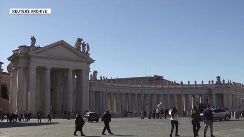 Plac świętego Piotra w Watykanie