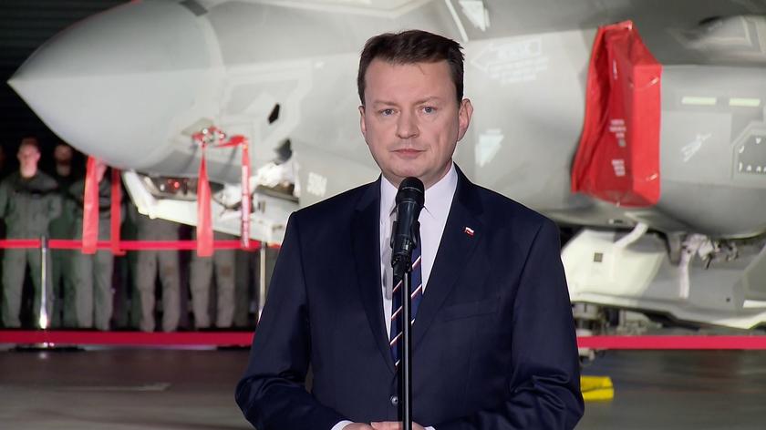 Minister Błaszczak o kupnie samolotów F-35