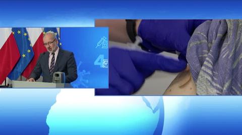 Minister Niedzielski: od 17 sierpnia wprowadzamy możliwość szczepienia czwartą dawką personelu medycznego