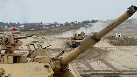 Błaszczak na ćwiczeniach żołnierzy na Abramsach: tych czołgów będzie zamknięcie bramy brzeskiej 