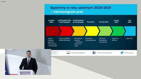 Zmiany w egzaminach maturalnych i ósmoklasistów. Minister Czarnek o harmonogramie prac