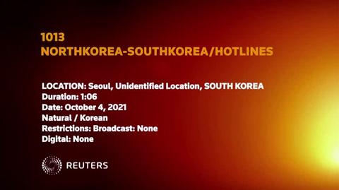 Odblokowana gorąca linia między Koreami 
