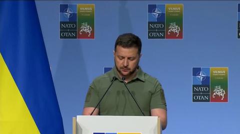 Zełenski: nasza współpraca z partnerami w NATO jest czymś, co z całą pewnością wypełni deficyt bezpieczeństwa