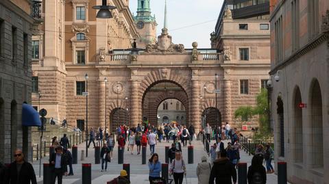 Sąd w Sztokholmie. Wideo archiwalne