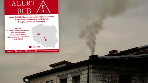 "Jak każdej zimy tak również teraz stężenie smogu w powietrzu rośnie"