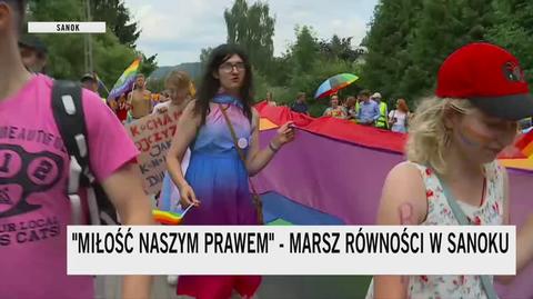 Marsz Równości przeszedł ulicami Sanoka