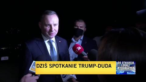 Andrzej Duda o planowanych tematach rozmów z Donaldem Trumpem