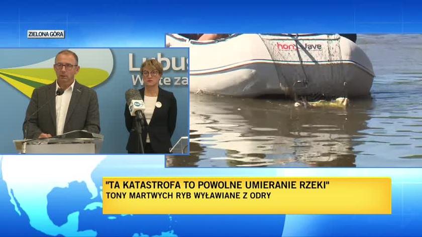 Burmistrz Krosna Odrzańskiego: trzymajcie się z daleka od rzeki Odry, jest to dzisiaj po prostu niebezpieczne 