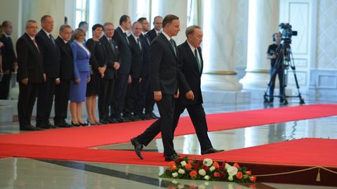 Para prezydencka rozpoczęła wizytę w Kazachstanie