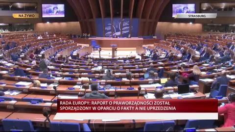 Przemówienie Dominika Tarczyńskiego w Radzie Europy 