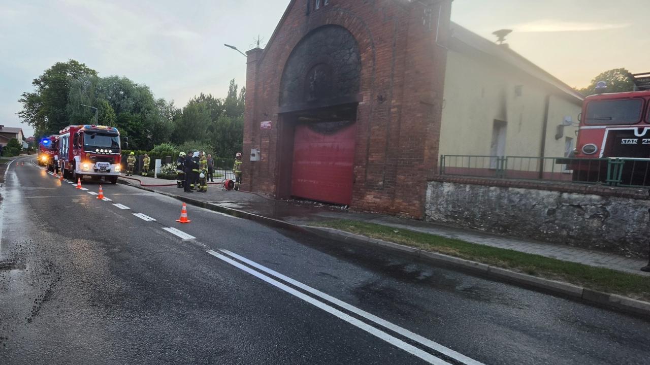 Pożar zniszczył remizę OSP Witnica — strażacy zbierają na odbudowę
