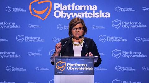 Izabela Leszczyna krytykowała politykę finansową rządu Mateusza Morawieckiego