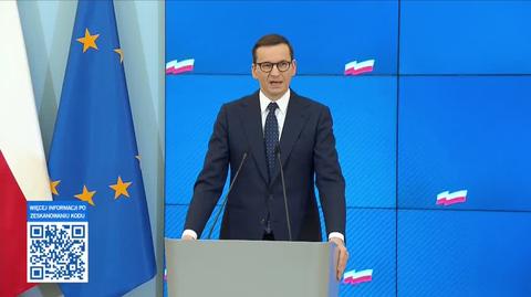 Morawiecki: Proponujemy duży program obniżek podatków, które będą służyły temu, by złagodzić skutki inflacji