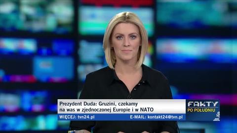 Prezydent Duda: Gruzini, czekamy na Was w zjednoczonej Europie i w NATO