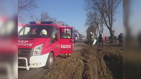 Wypadek busa na Dolnym Śląsku 