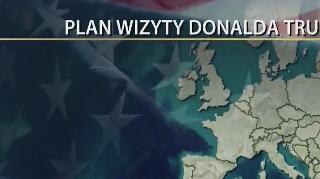 Plan wizyty Donalda Trumpa