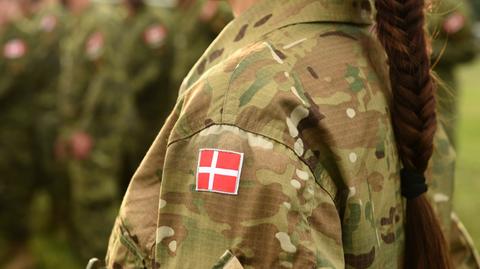 Żołnierze duńskiej armii na nagraniu z marca 2023 roku