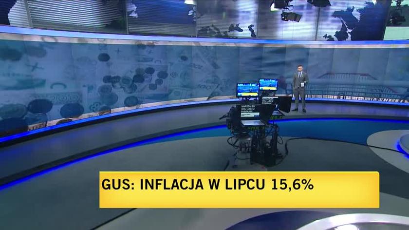 Mateusz Walczak o inflacji w lipcu, która wyniosła 15,6 proc.