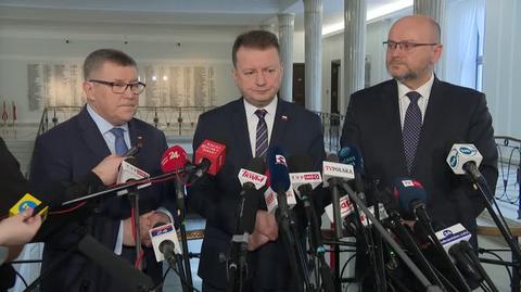 PiS poprze wniosek o skrócenie kadencji Sejmu? Szef klubu odpowiada 
