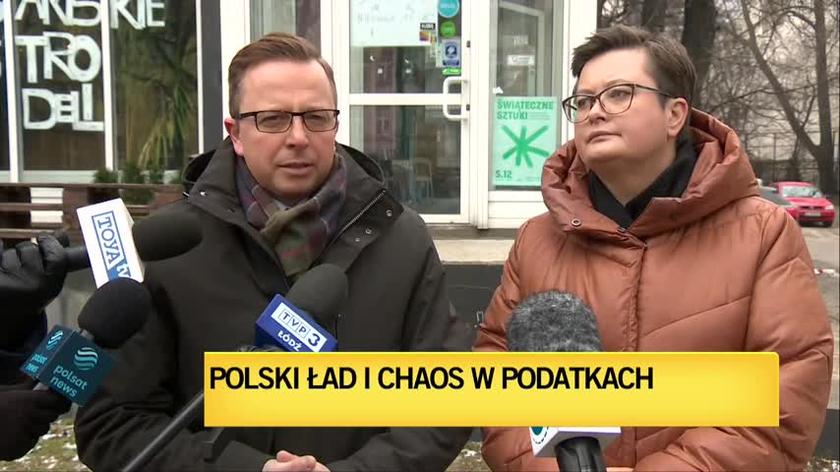 Joński: apelujemy, żeby premier przejrzał na oczy i wycofał się z Polskiego Ładu