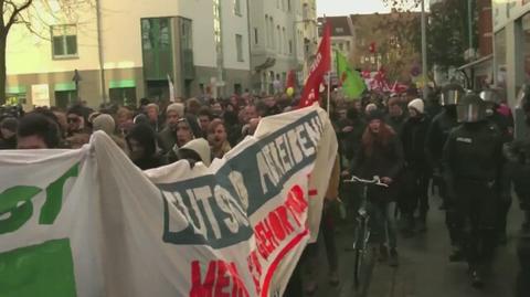 Niemieckie protesty przeciwko imigrantom 