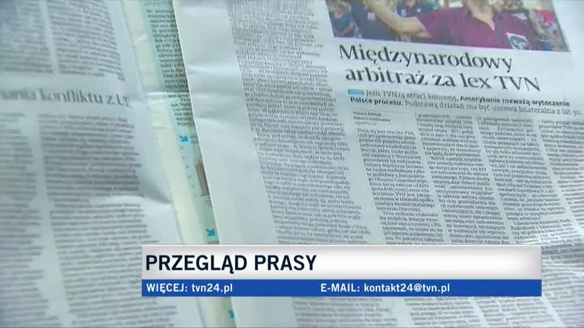 "Dziennik Gazeta Prawna": Międzynarodowy arbitraż za lex TVN