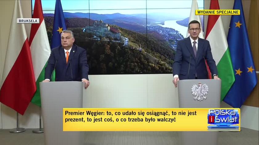 Premierzy Polski i Węgier zapowiedzieli zaskarżenie mechanizmu warunkowości do TSUE