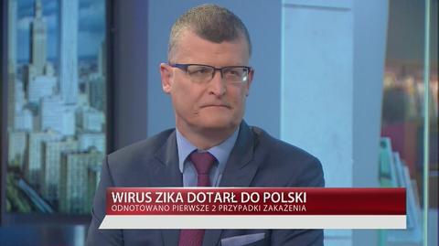 Dr Grzesiowski: wirus zika w Polsce to konsekwencja tego, że Polacy jeżdżą do krajów, gdzie są ogniska choroby