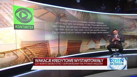 Ekspert o pobraniu raty mimo złożenia wniosku o wakacje kredytowe