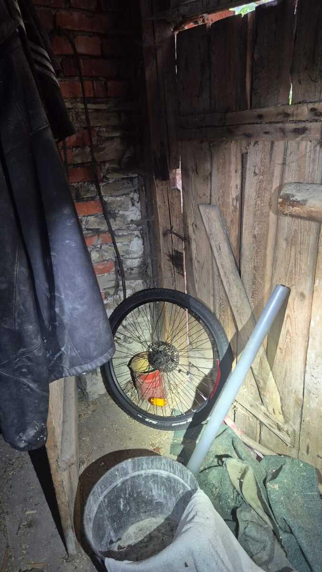 Rozmontowali skradziony rower
