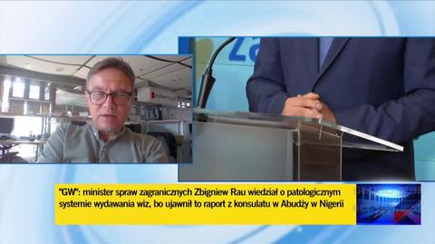 Wroński: nasi informatorzy mówią, że minister Wawrzyk nie zrobiłby czegokolwiek w MSZ bez zgody ministra Raua