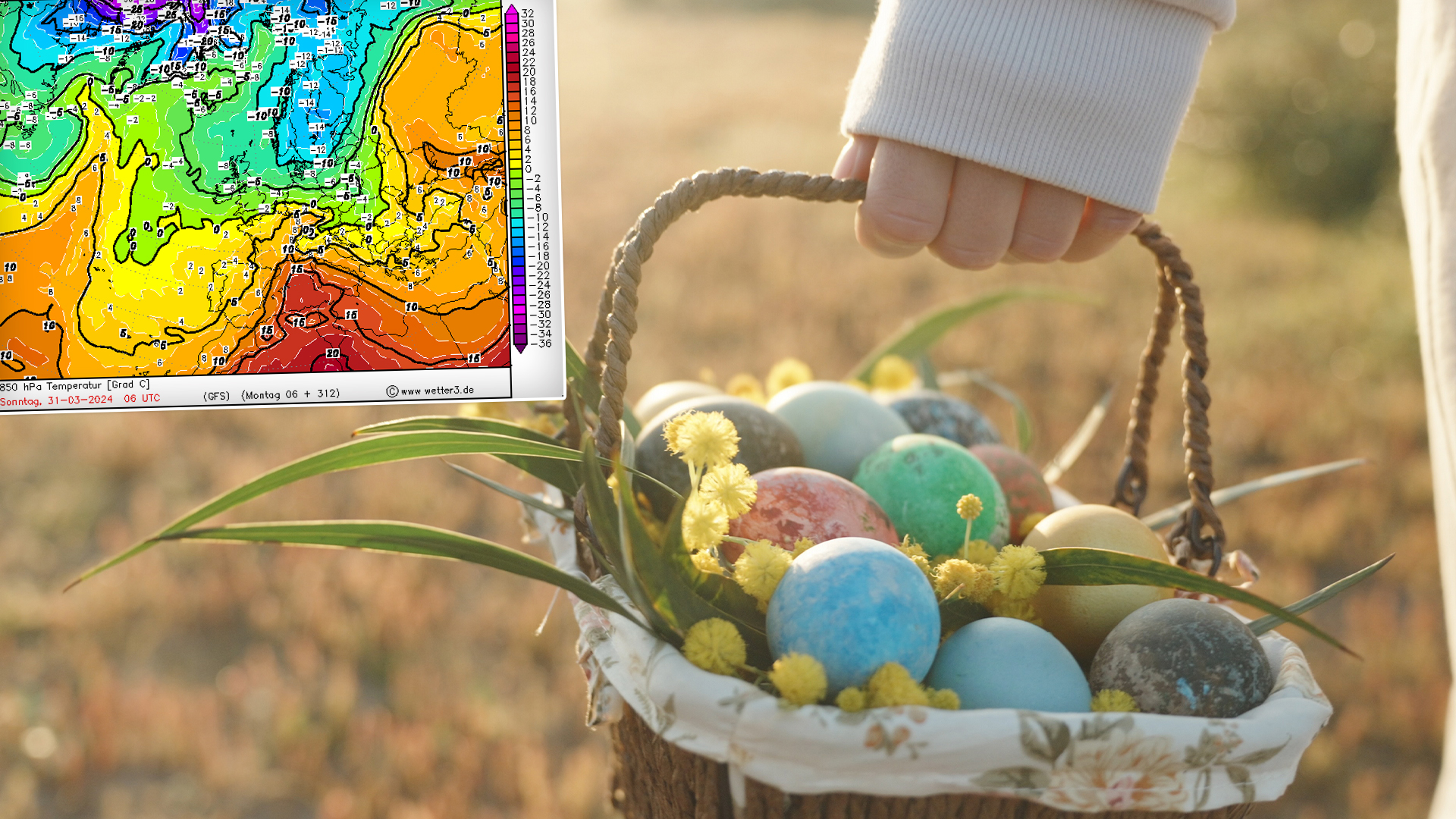 Pogoda na Wielkanoc 2024. Prognoza na Święta Wielkanocne. W prognozach  niezły galimatias - TVN Meteo