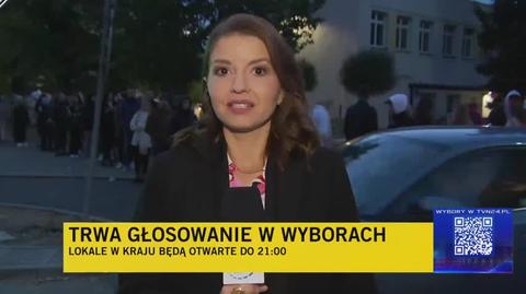 Kolejka do lokalu wyborczego na warszawskiej Woli. Relacja Małgorzaty Mielcarek