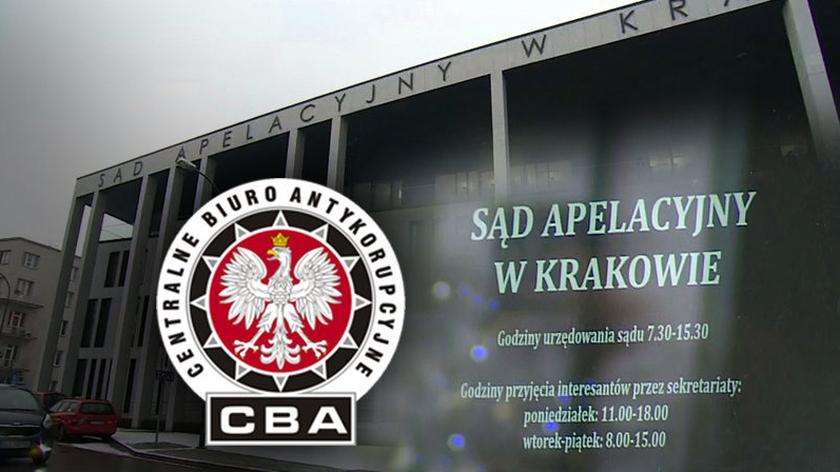 14.12.2016 | Dyrektor Sądu Apelacyjnego w Krakowie zatrzymany. Miał zawierać fikcyjne umowy