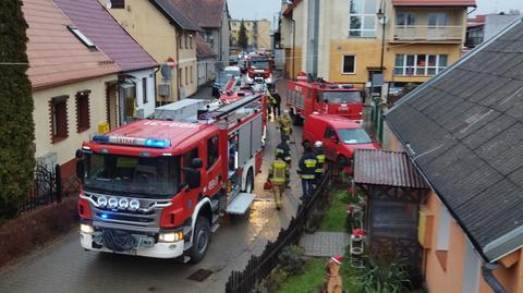 Mikołajki. W pożarze zginął 65-letni mężczyzna