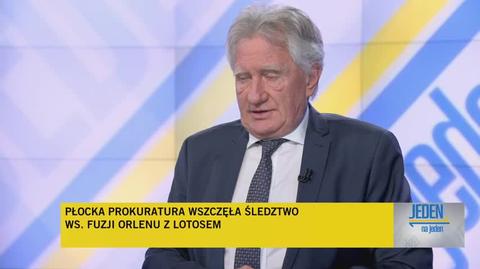 Piotr Woźniak o ewentualnym objęciu mandatu europosła przez Daniela Obajtka i otrzymaniu immunitetu