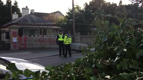 Policja w Irlandii. Wideo archiwalne