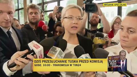 Wassermann: jeżeli Tusk nie ma nic na sumieniu, to nie powinien się niczego obawiać