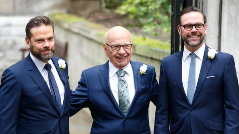 Rupert Murdoch jest znanym potentatem medialnym 