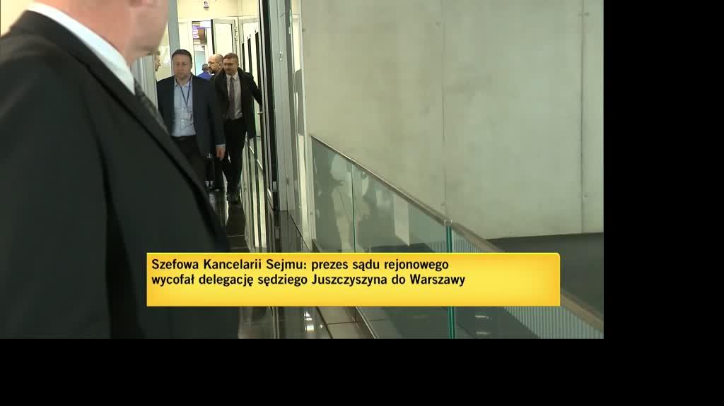 Juszczyszyn wychodzi