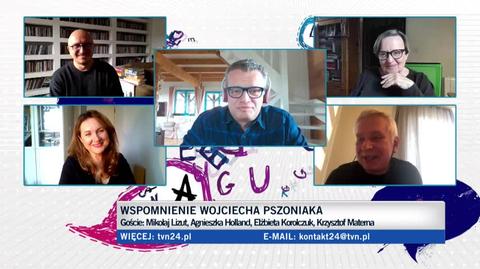 Krzysztof Materna wspomina Wojciecha Pszoniaka