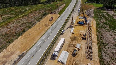 Budowa autostrady A18. Stan prac na wrzesień 2020