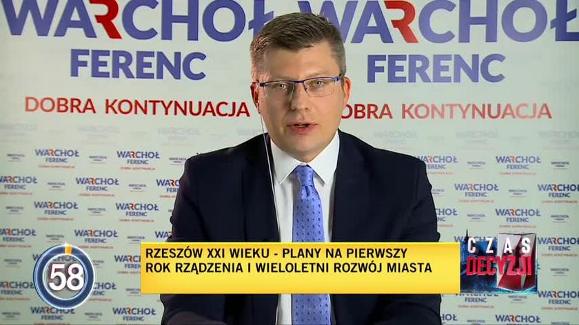 Debata kandydatów: Marcin Warchoł o planie na pierwszy rok rządzenia