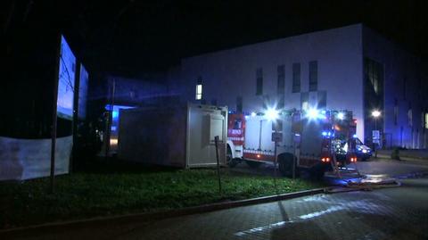 Brygadier Michał Badach o pożarze w szpitalu